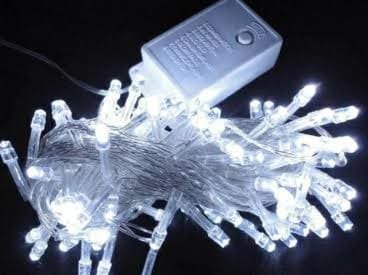 LUZ BLANCA 100 LED