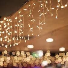 LUZ LLUVIA 120 LED CALIDA
