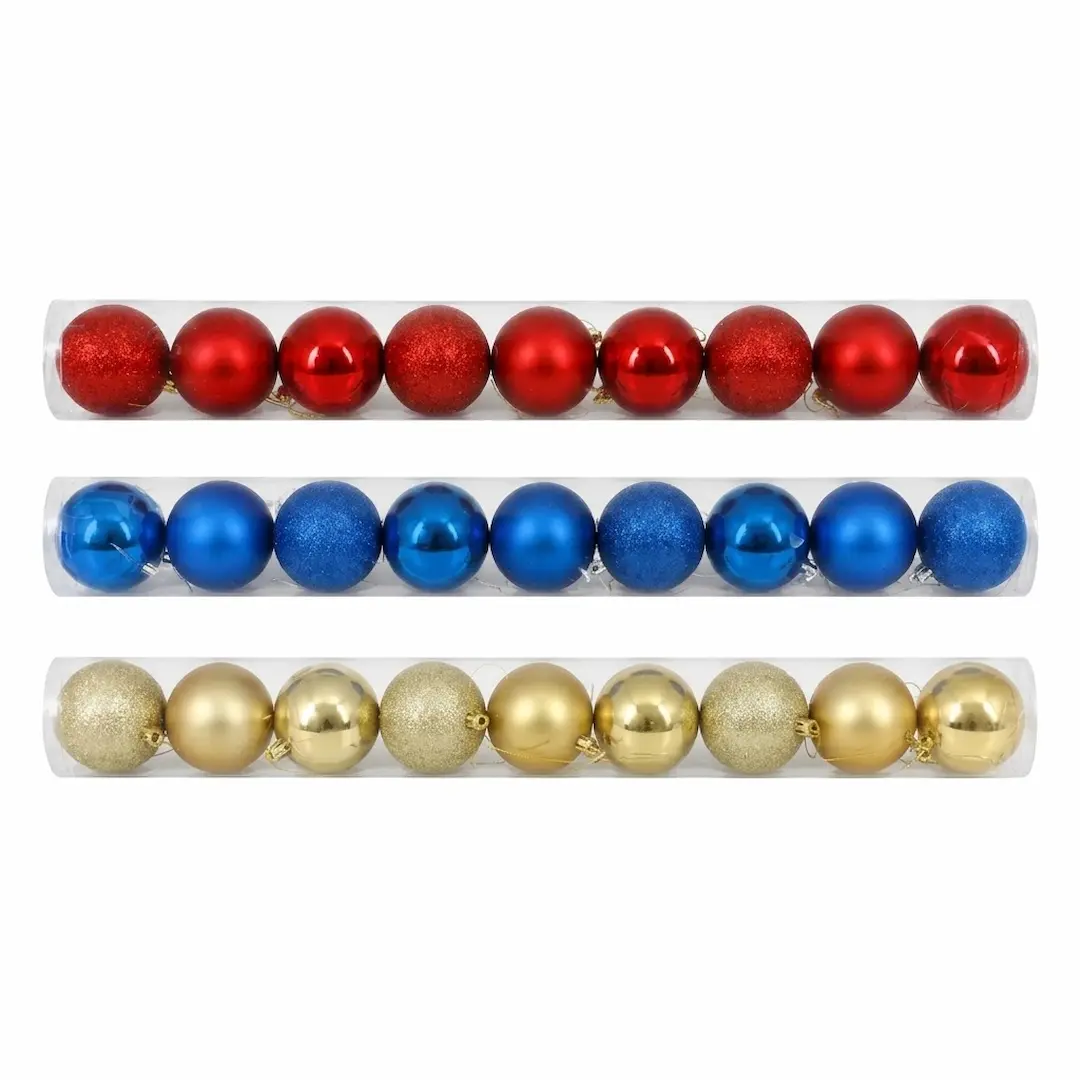 Bolas Navideña 6cm x9