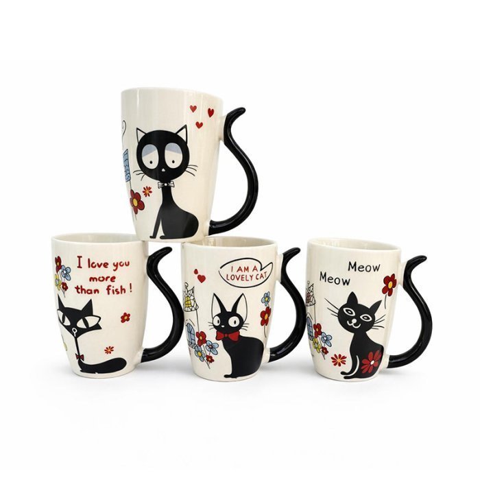TAZA DISEÑO GATOS