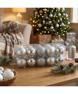 704863B.jpg 5CM SETX20PCS BOLAS NAVIDEÑAS PLATEADO